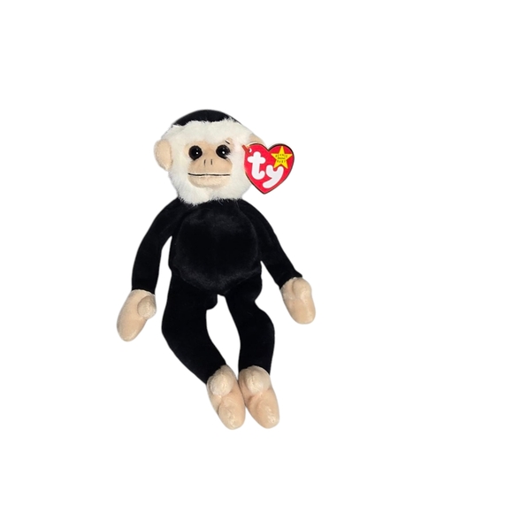 TY Beanie Baby Mooch the Spider Monkey 9"H Plush 1999 Stuffed Animal Read Below - Picture 1 of 6